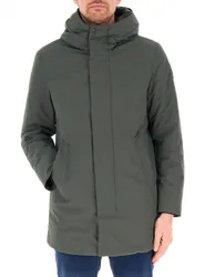 Giubbotto con cappuccio VERDE MILITARE L