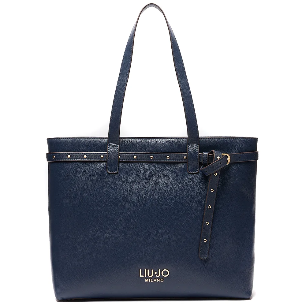 Shopping AA5135 E0033 Dress Blue - Liujo - FashionsVida