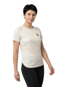 Maglietta A Maniche Corte Trail Vertic Pro Cotton White - Scott - FashionsVida