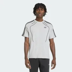 T-SHIRT CON LINEE DI TAGLIO SPACER TEAMGEIST 26 M Medium Grey Heather