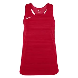 Stock Dry Miler Sleeveless T-shirt Red M Women
