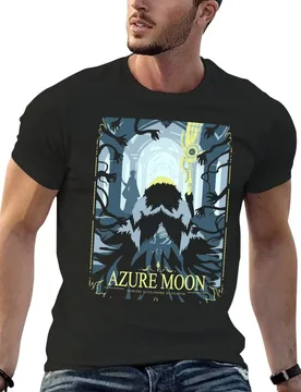 Azure Moon T-Shirt vintage graphic tee cute tops custom shirt man t shirt outfits for men - Aliexpress - FashionsVida