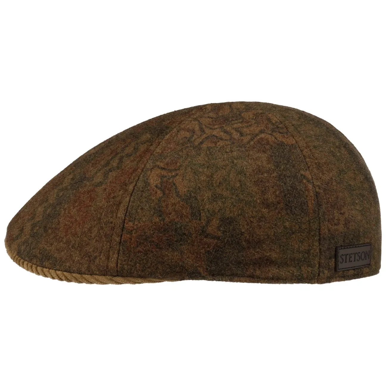 Texas Edgemont Flat Cap by - light brown - Size: L (58-59 cm) - Stetson - FashionsVida