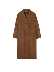 Wollmantel marrone chiaro 40