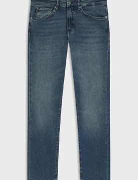 Jeans regular fit uomo blu medio - Hugo Boss - FashionsVida