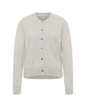 Cardigan coupe carrée gris clair 34 - LANIUS - FashionsVida