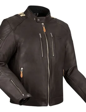 Giubbotto Moto ORION Marrone Beige taglia 2XL - Segura - FashionsVida