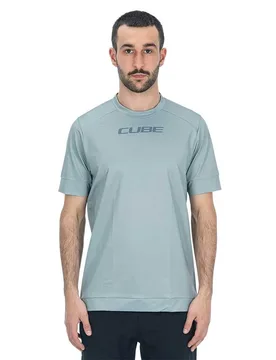 Maglia Da Enduro A Maniche Corte Atx Grey - CUBE - FashionsVida