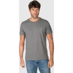 Camiseta de hombre de manga corta con bolsillo en manga