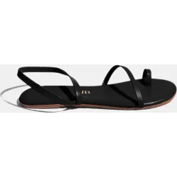 Sandalias de mujer en piel planas