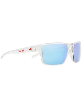Lunettes de soleil polarisées - Chase Shiny X'tal/Smoke With Blue Mirror Polarized - Blanc - Red Bull Spect Eyewear - FashionsVida