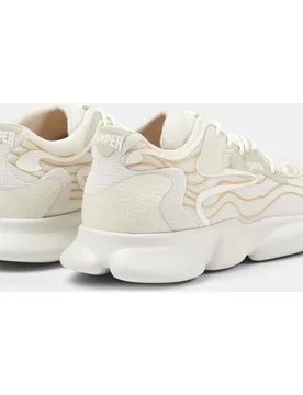Zapatillas de piel de hombre Karst con cordones - Camper - FashionsVida