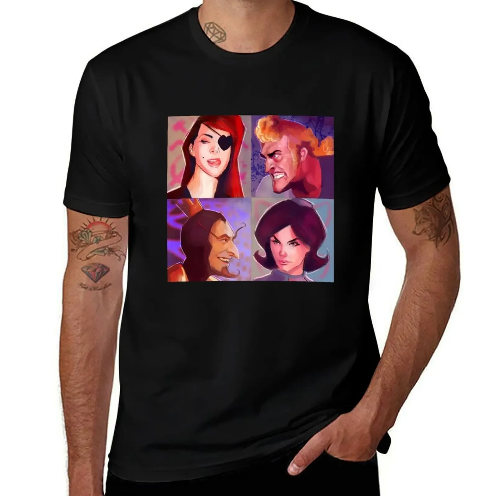 Venture Bros. T-Shirt Work Basic Short Sleeve Top - Aliexpress - FashionsVida
