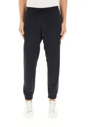 Pantaloni misto cotone NERO L