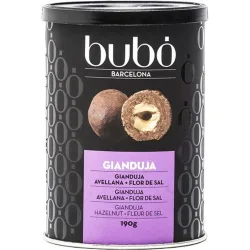 Bombones de avellana guianduja y flor de sal