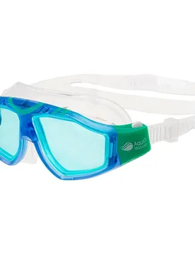 Maveric Junior Swimming Mask Transparent Blue One Size unisex - Aquawave - FashionsVida