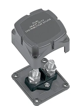 Dual Terminal Connector 2x10 Mm Black One Size unisex - Bep Marine - FashionsVida