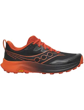 Chaussures de trail - Peregrine 16 Black/Rust - Taille 44 - Noir - Saucony - FashionsVida