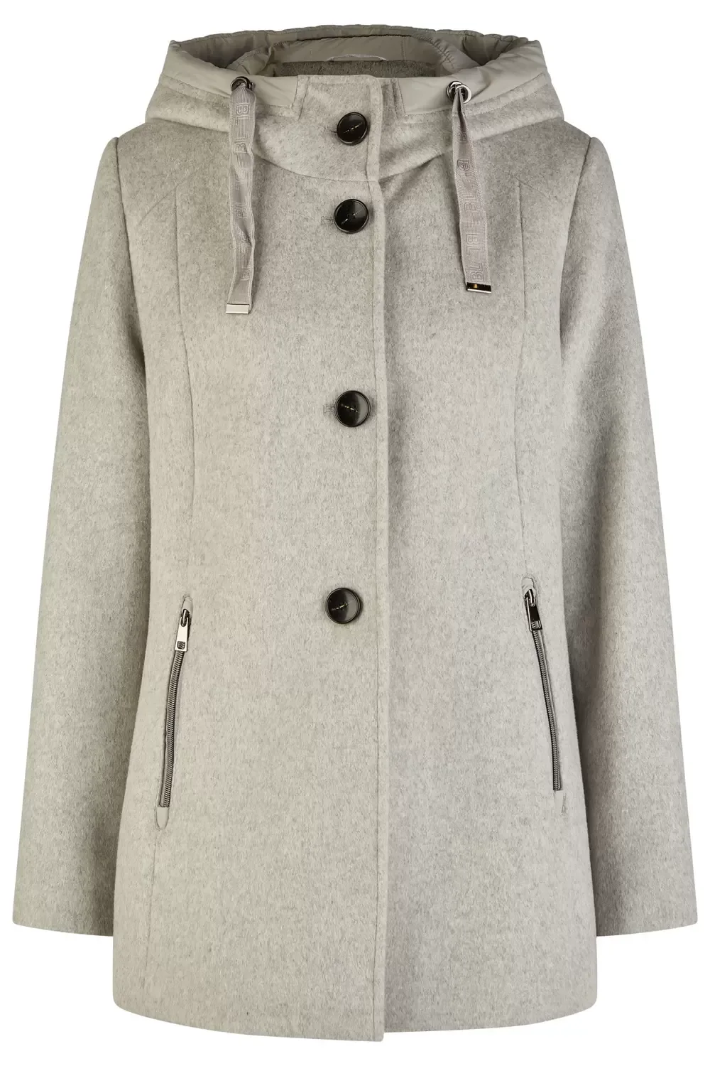 Jacke (Wolle) mit Kapuze female - 48 - FashionsVida