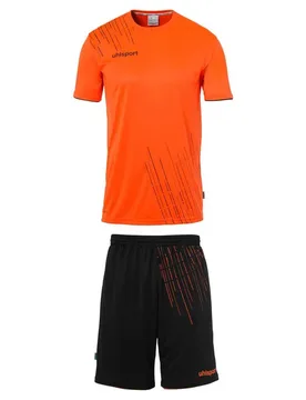 Ensemble à Manches Courtes Score 26 Fluo Orange / Black 3XL - Uhlsport - FashionsVida