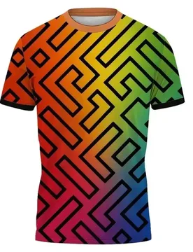 Summer New Men's Sports Breathable Quick-Drying Comfortable Casual Colorful Red Top Round Neck Short Sleeve Sports Top - Aliexpress - FashionsVida