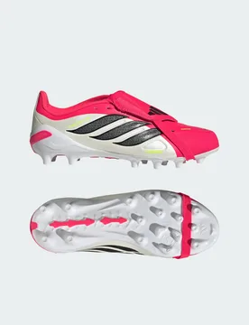 Scarpa da calcio PREDATOR LEAGUE Fold-Over Tongue Artificial Ground bambini 28 Lucid Red / Core Black / Cloud White - Adidas - FashionsVida