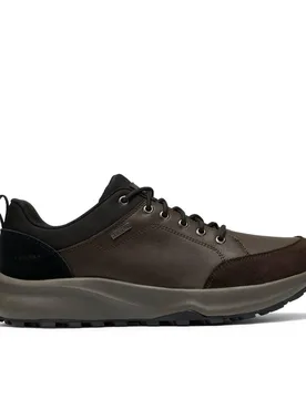 Men's Pelmo Lace WP Dark Brown Lace Up, Walking Shoes Size: 7-Standard Fit - Brown - Size: 7-Standard Fit - Clarks - FashionsVida