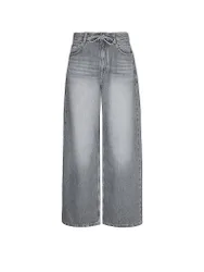 Jeans Wide Leg grau 38 damen