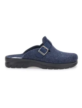 Pantofole Blu In Panno Made In Italy 62611 43 - Fly Flot - FashionsVida