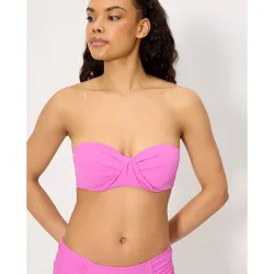 Tops de bikini bandeau en copa c