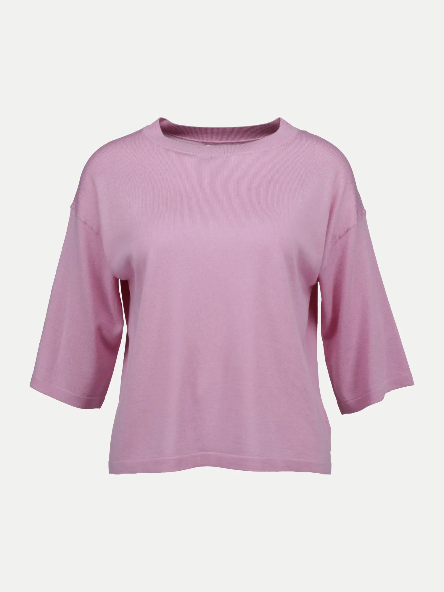 Insieme Kurzarm Pullover Rosa 40 - Insieme - FashionsVida