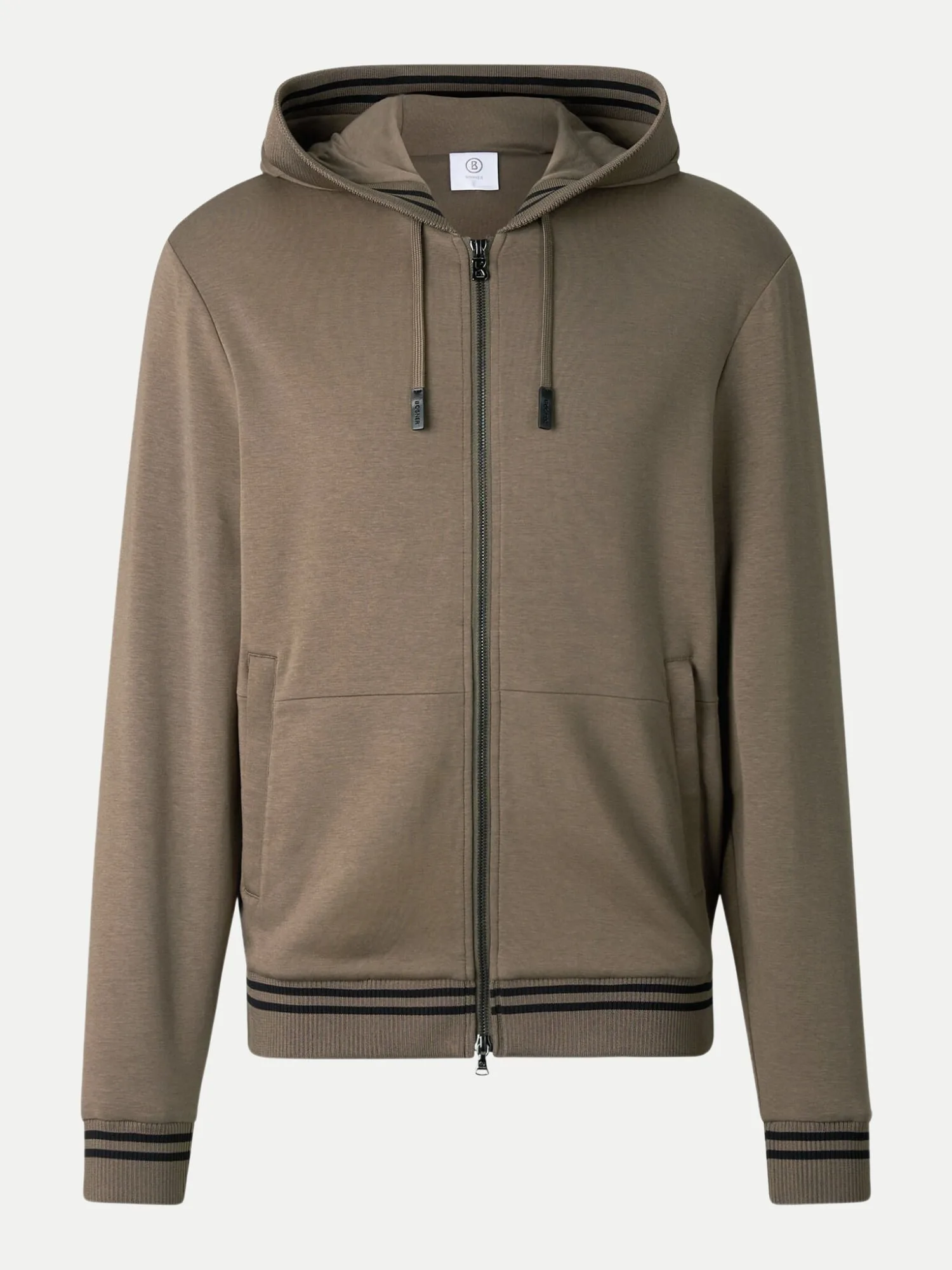 Hoodie-Sweatjacke Forest Braun L - Bogner - FashionsVida
