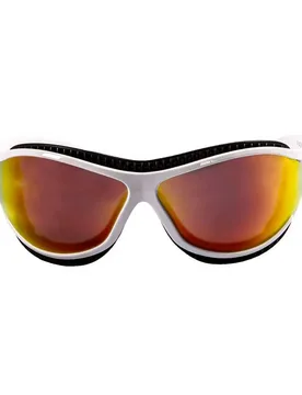 Tierra De Fuego Polarized Sunglasses Shiny White One Size Men,Women - Ocean Sunglasses - FashionsVida