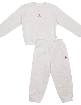 Brooklyn Unisex Tracksuits - Grey - Size - Grey - Size: 4 - 5 Years - Jordan - FashionsVida