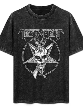 My Favorite People Testament Swedish Death Black Death T-Shirt Lightweight Casual Summer T-Shirt - Aliexpress - FashionsVida