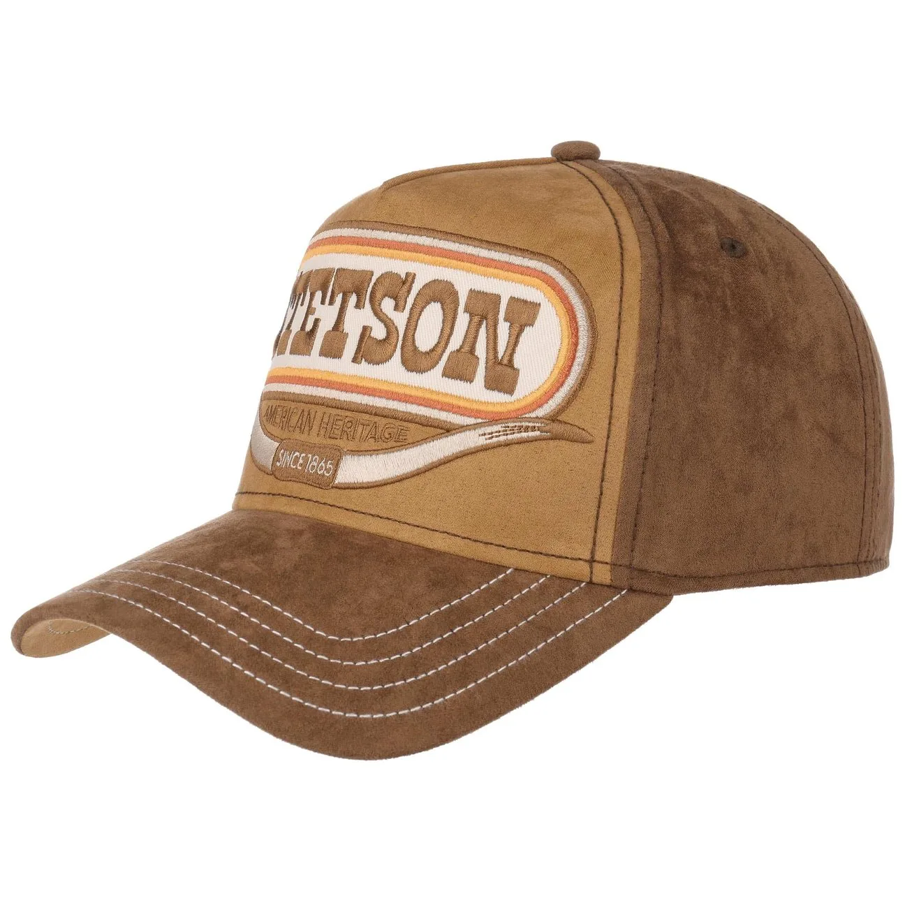Buffalo Horn Cap by - brown - Size: One Size - Stetson - FashionsVida