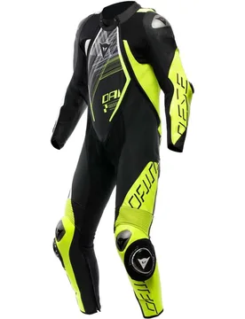 Tuta Moto Intera Traforata AUDAX D-ZIP 1PC PERF. Ner taglia 54 - Dainese - FashionsVida