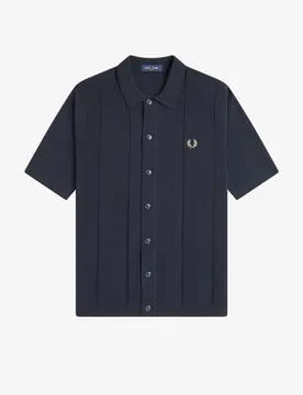 TONAL VERTICAL STRIPE SHIRT male - M - FashionsVida