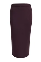 STRUCTURE STRIPE KNIT SKIRT female