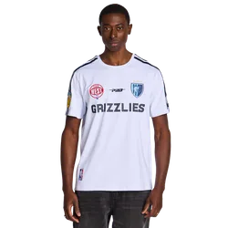 Memphis Grizzlies Ultras Soccer Uomo - Magliette Bianco - Taglia L - Jersey di cotone L