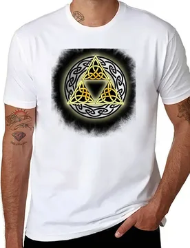 Celtic Triforce T-Shirt funny t shirts dark humor funny t shirts cotton T-Shirt - Aliexpress - FashionsVida