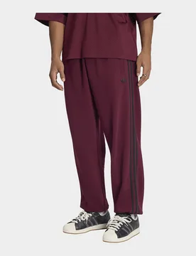Mens Pantaloni Di Tuta Adicolor 3 Strisce Con Orli Elasticizzati - Rosa, rosa rosa Uomo taglia S - Adidas - FashionsVida