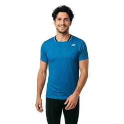 Yonex Ao Short Sleeve Polo Blue S