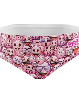 Emoji Classic Pink Swimming Brief Pink L Men - OTSO - FashionsVida