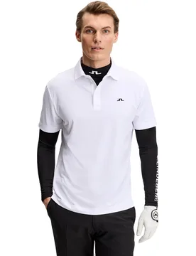 J.Lindeberg Polo Brigde, weiss l - J.lindeberg - FashionsVida