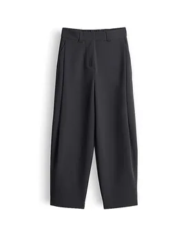 Pantalon de ville CATSBY BARREL bleu marine 40 - someday - FashionsVida