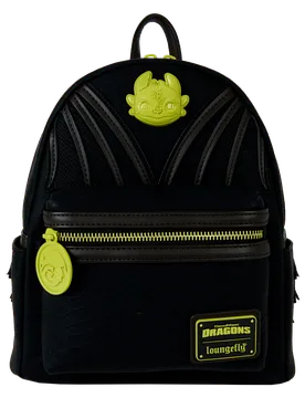 How To Train Your Dragon: Night Fury Mini Backpack - Loungefly - FashionsVida