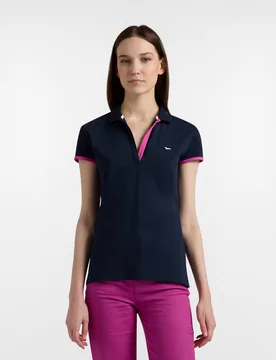 Harmont&blaine polo donna blue navy - Harmont & Blaine - FashionsVida
