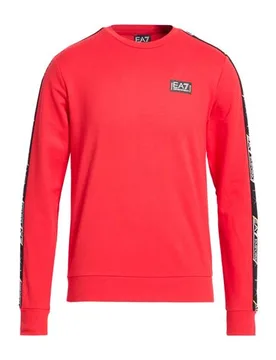 EA7 Sweatshirt Herren Rot S Herren - EA7 - FashionsVida