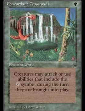 Concordant Crossroads Legends - Magic: The Gathering - FashionsVida